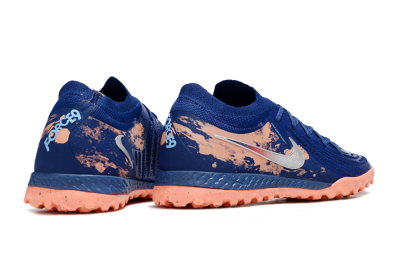 Nike Phantom GX 2 Elite TF Artificial Turf Soccer Shoes - Blue/Pink/White