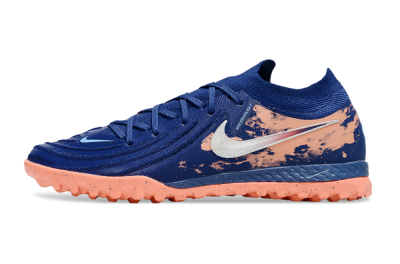 Nike Phantom GX 2 Elite TF Artificial Turf Soccer Shoes - Blue/Pink/White