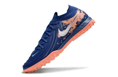 Nike Phantom GX 2 Elite TF Artificial Turf Soccer Shoes - Blue/Pink/White
