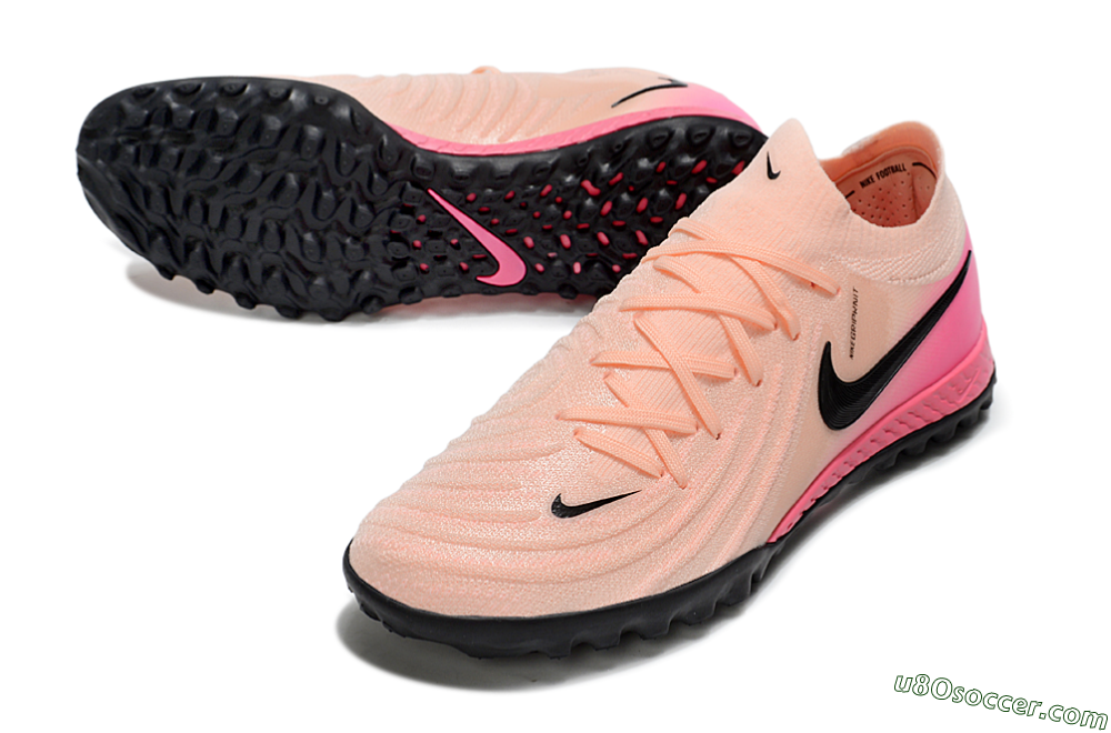 Nike Phantom GX 2 Elite TF Artificial Turf Soccer Shoes - Pink/Black/Red 1