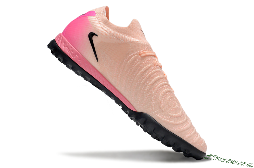 Nike Phantom GX 2 Elite TF Artificial Turf Soccer Shoes - Pink/Black/Red 3