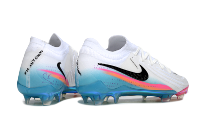 Nike Phantom GX 2 Elite FG Firm Ground Soccer Cleats - White/Red/Blue
