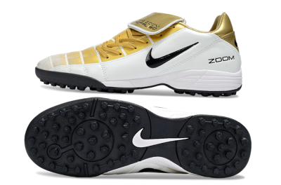 Nike Total 90 III TF Artificial Turf Soccer Shoes - Gold/Beige/Black