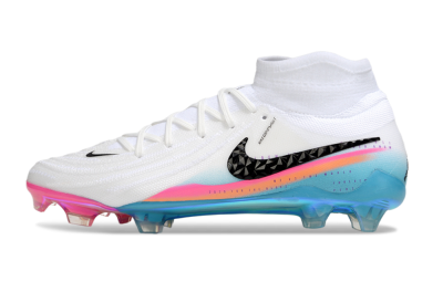 Nike Phantom Luna Elite FG Firm Ground Soccer Cleats - White/Red/Blue