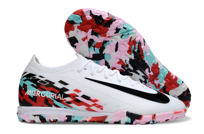 Nike Air Zoom Mercurial Vapor 16 Elite TF Artificial Turf Soccer Shoes - White/Black/Red