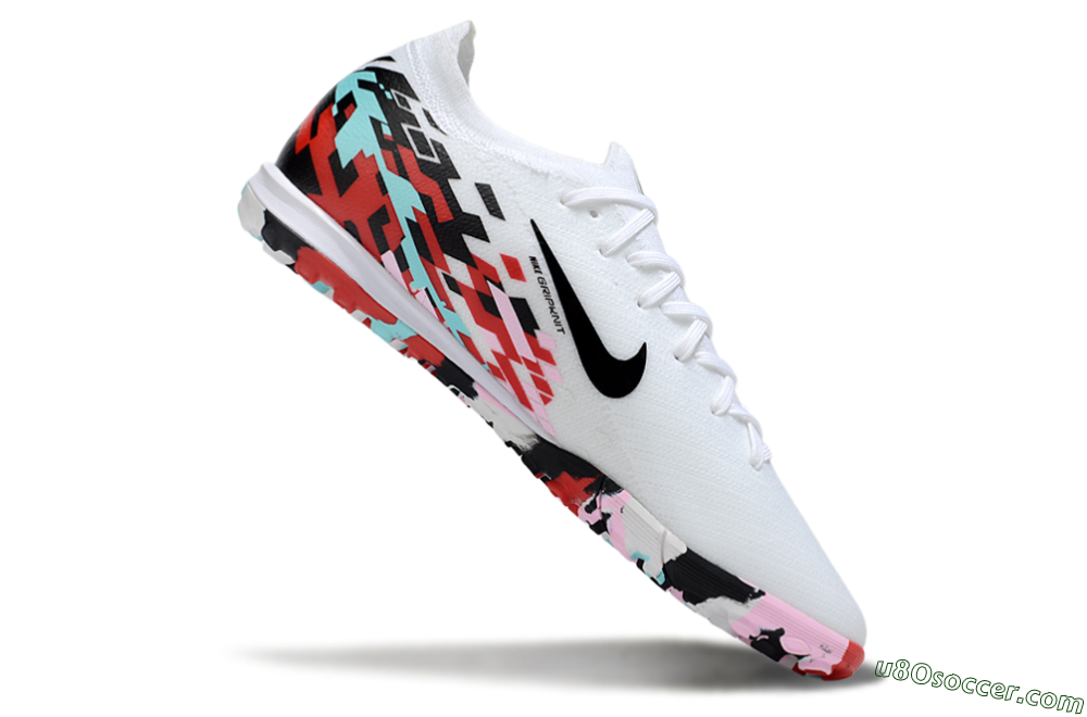 Nike Air Zoom Mercurial Vapor 16 Elite TF Artificial Turf Soccer Shoes - White/Black/Red 4