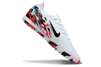 Nike Air Zoom Mercurial Vapor 16 Elite TF Artificial Turf Soccer Shoes - White/Black/Red