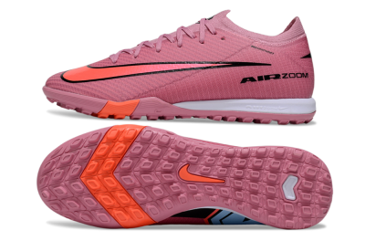 Nike Air Zoom Mercurial Vapor 16 Elite TF Artificial Turf Soccer Shoes - Pink/Black/Red
