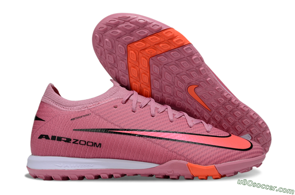 Nike Air Zoom Mercurial Vapor 16 Elite TF Artificial Turf Soccer Shoes - Pink/Black/Red 1