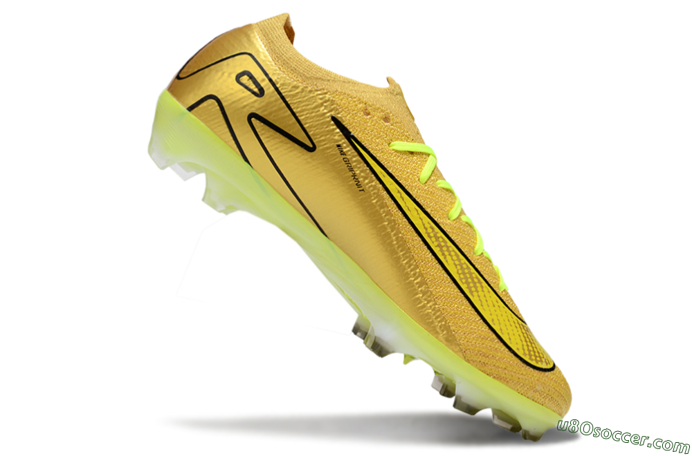 Nike Air Zoom Mercurial Vapor 16 Elite FG Firm Ground Soccer Cleats - Gold/Black/Yellow 4