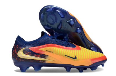 Nike Phantom 6 Elite FG Firm Ground Soccer Cleats - Yellow/Blue/Red