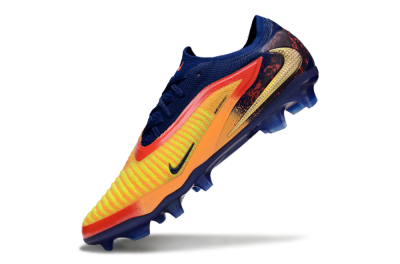 Nike Phantom 6 Elite FG Firm Ground Soccer Cleats - Yellow/Blue/Red