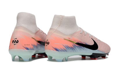 Nike Air Zoom Mercurial Superfly 10 Elite FG Firm Ground Soccer Cleats - Pink/Black/Blue