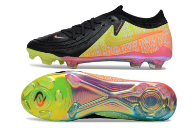 Nike Phantom GX 2 Elite FG Firm Ground Soccer Cleats - Black/Yellow/Orange