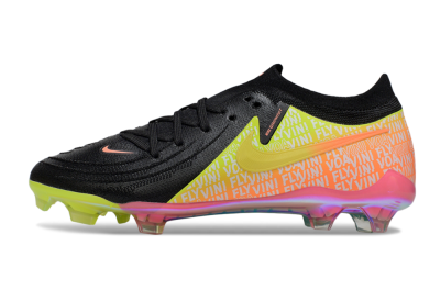 Nike Phantom GX 2 Elite FG Firm Ground Soccer Cleats - Black/Yellow/Orange