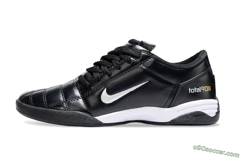Nike Total 90 III IC Indoor & Futsal Soccer Shoes - Black/White 2