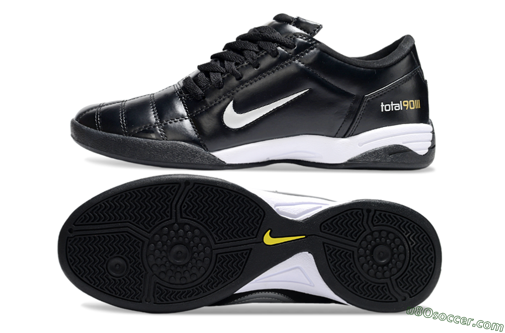 Nike Total 90 III IC Indoor & Futsal Soccer Shoes - Black/White 0