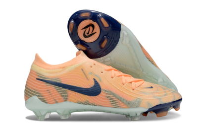Nike Phantom GX 2 Elite FG Firm Ground Soccer Cleats - Orange/Blue/Jade