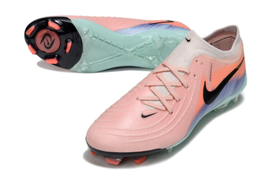 Nike Phantom GX 2 Elite FG Firm Ground Soccer Cleats - Pink/Black/Jade