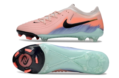 Nike Phantom GX 2 Elite FG Firm Ground Soccer Cleats - Pink/Black/Jade