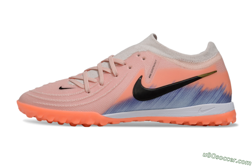 Nike Phantom GX 2 Elite TF Artificial Turf Soccer Shoes - Pink/Black/Jade 2
