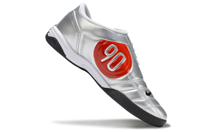 Nike Total 90 III IC Indoor & Futsal Soccer Shoes - Silver/Black