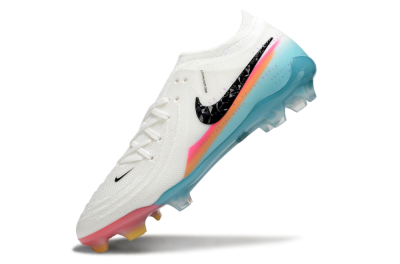 Nike Phantom GX 2 Elite FG Firm Ground Soccer Cleats - White/Red/Jade