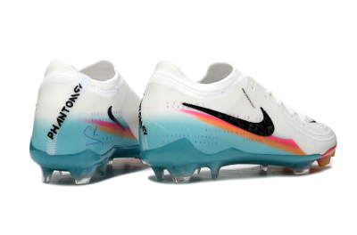Nike Phantom GX 2 Elite FG Firm Ground Soccer Cleats - White/Red/Jade