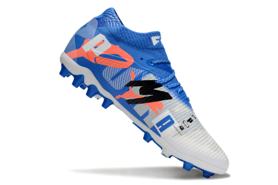 Puma Future 8 Ultimate MG Multi Ground Soccer Cleats - Blue/White/Orange