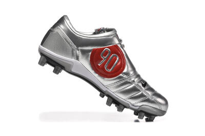 Niken Total 90 III FG Firm Ground Soccer Cleats - Silver/Black