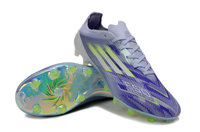Adidas F50 Elite FG Firm Ground Soccer Cleats - Blue/Yellow/Silver
