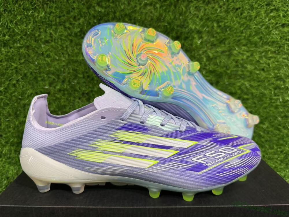 Adidas F50 Elite FG Firm Ground Soccer Cleats - Blue/Yellow/Silver