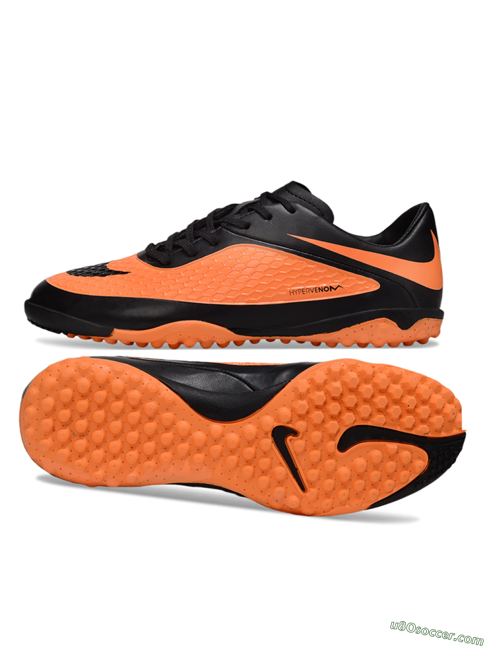 Nike Hypervenom Phantom RGN SE TF Artificial Turf Soccer Shoes - Orange/Black 0