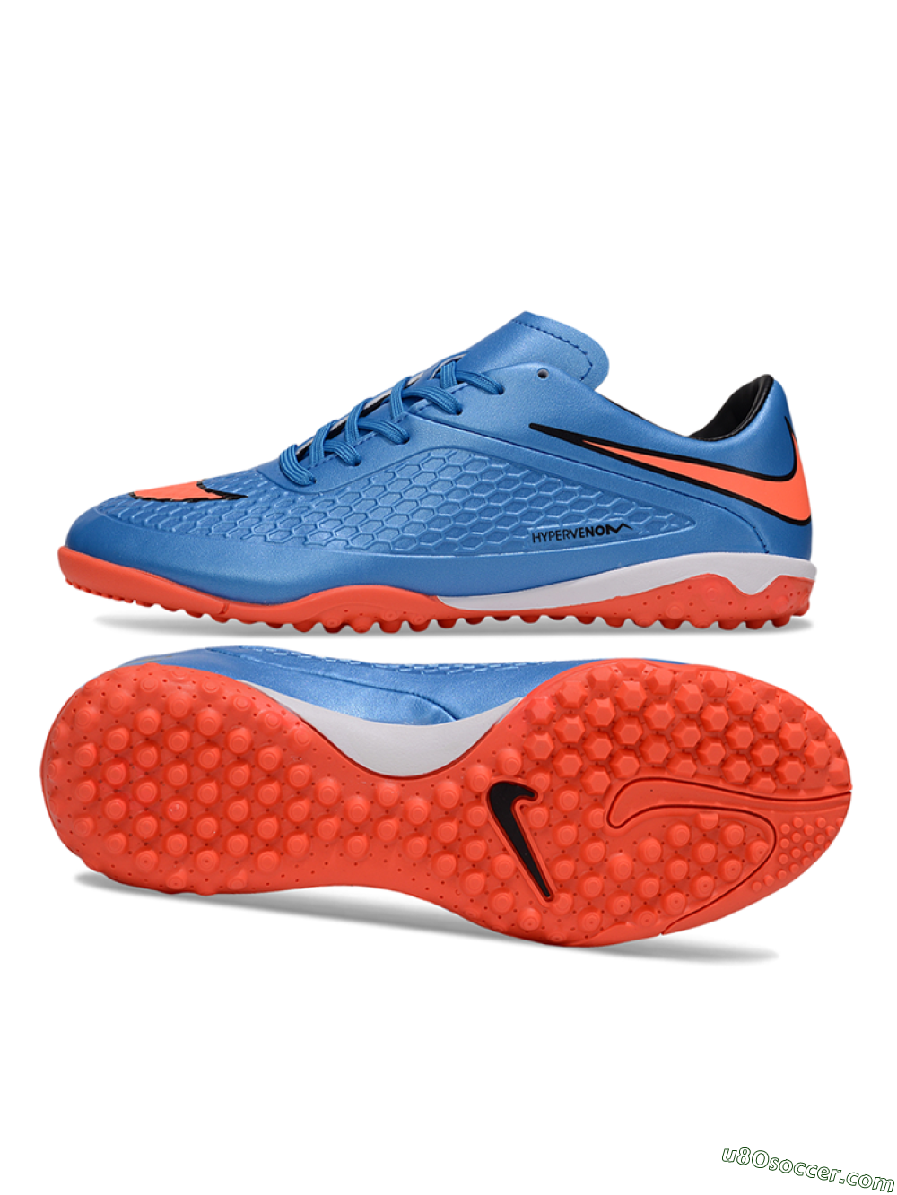 Nike Hypervenom Phantom RGN SE TF Artificial Turf Soccer Shoes - Blue/Red/Black 0