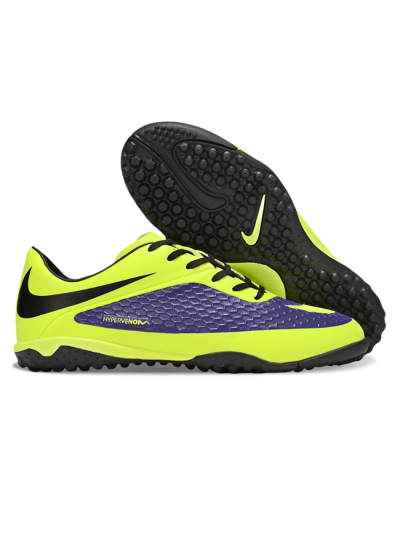 Nike Hypervenom Phantom RGN SE TF Artificial Turf Soccer Shoes - Yellow/Blue/Black