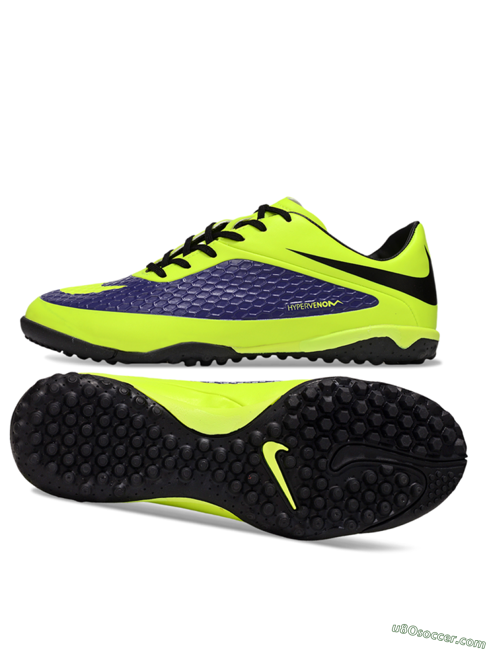 Nike Hypervenom Phantom RGN SE TF Artificial Turf Soccer Shoes - Yellow/Blue/Black 0