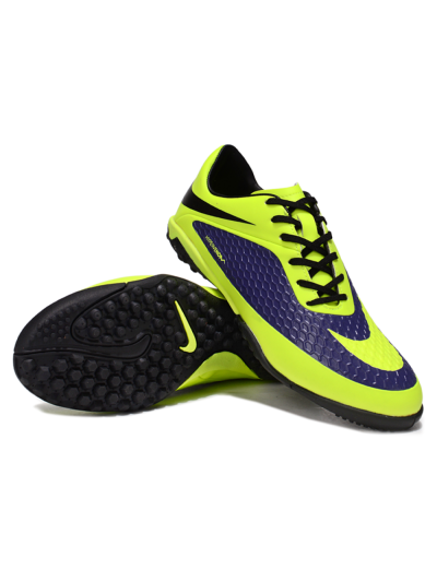 Nike Hypervenom Phantom RGN SE TF Artificial Turf Soccer Shoes - Yellow/Blue/Black