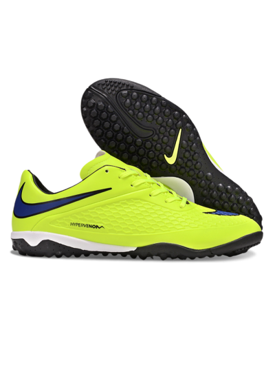 Nike Hypervenom Phantom RGN SE TF Artificial Turf Soccer Shoes - Yellow/Blue/Black