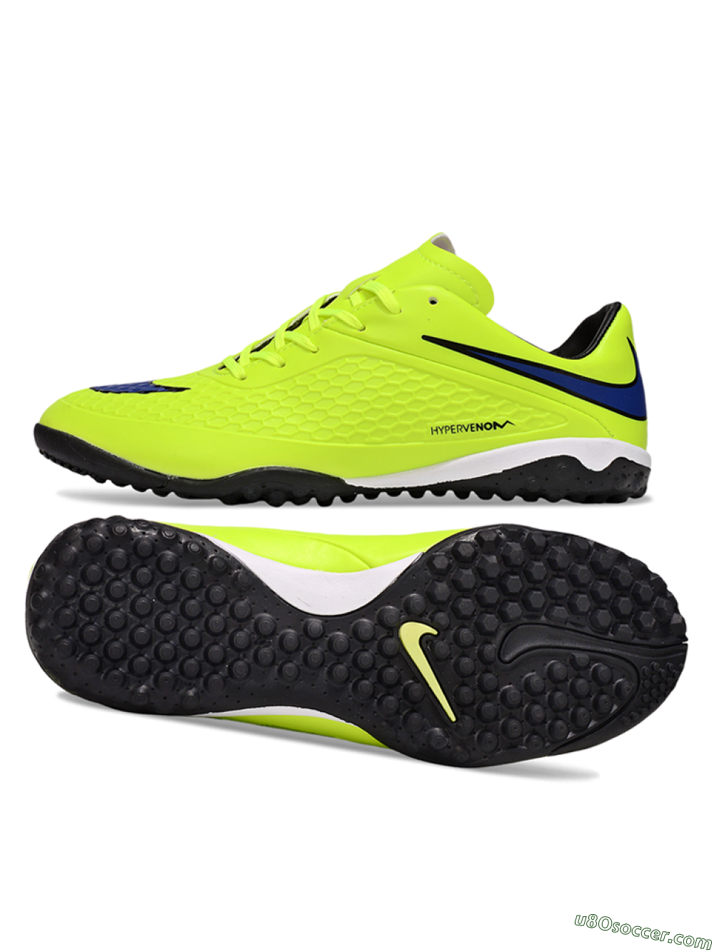 Nike Hypervenom Phantom RGN SE TF Artificial Turf Soccer Shoes - Yellow/Blue/Black 0