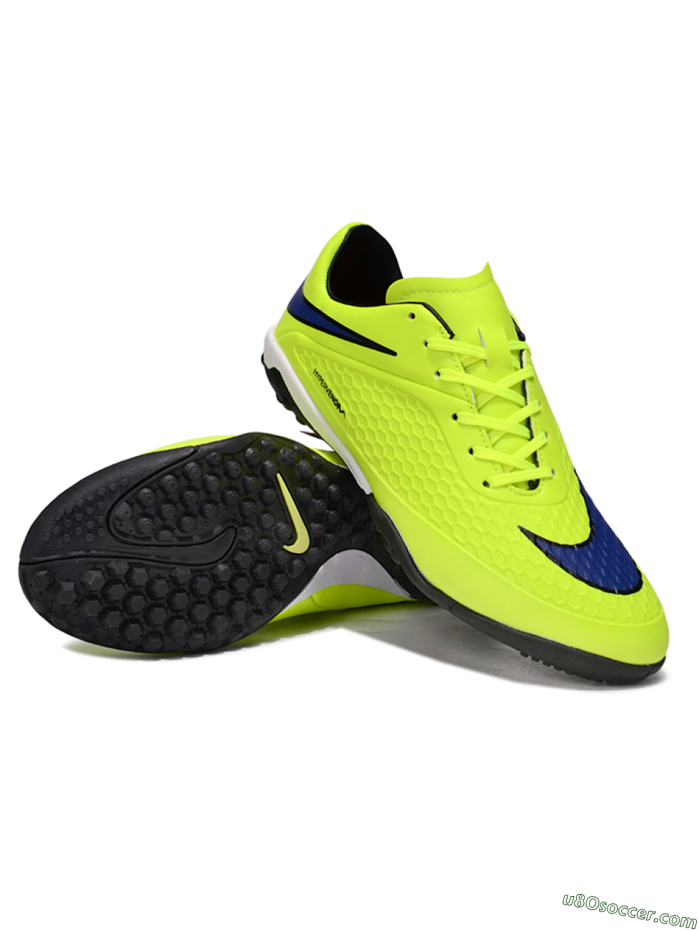 Nike Hypervenom Phantom RGN SE TF Artificial Turf Soccer Shoes - Yellow/Blue/Black 3