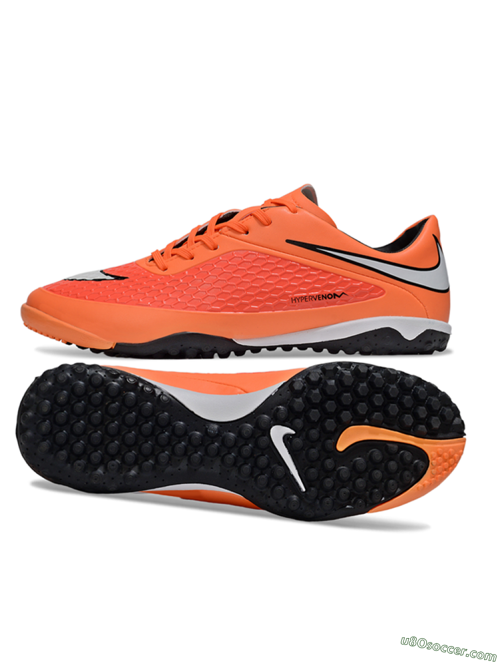 Nike Hypervenom Phantom RGN SE TF Artificial Turf Soccer Shoes - Orange/Red/White 0