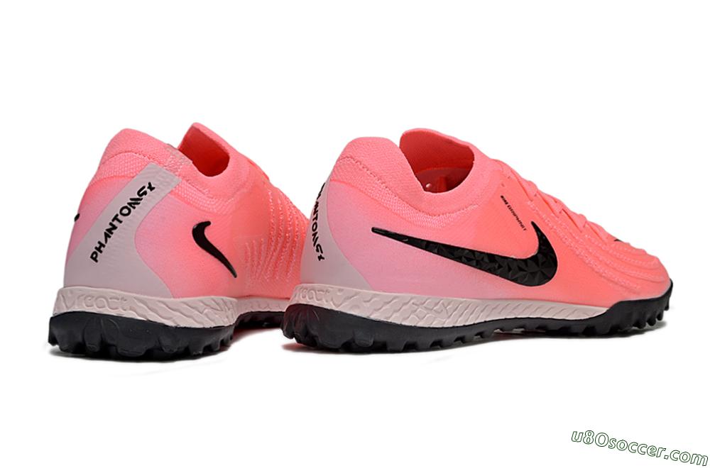 Nike Phantom GX 2 Elite TF Artificial Turf Soccer Shoes - Pink/Black/White 7