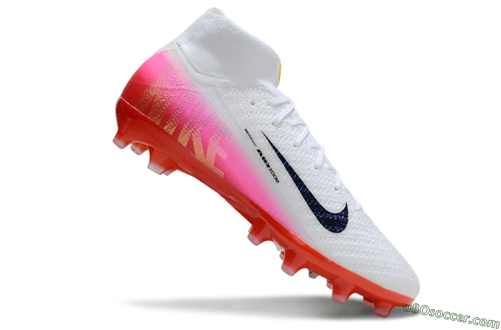Nike Air Zoom Mercurial Superfly 10 Elite AG Soccer Cleats - White