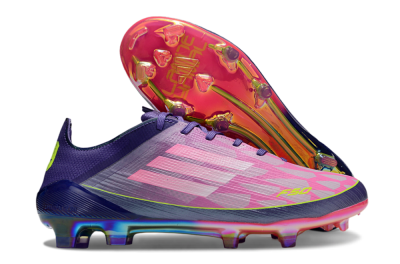 Adidas F50 Elite FG Firm Ground Soccer Cleats - Pink/Purple/Yellow