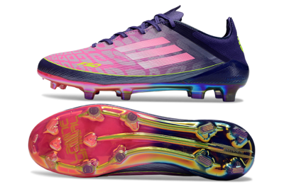 Adidas F50 Elite FG Firm Ground Soccer Cleats - Pink/Purple/Yellow