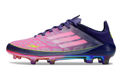 Adidas F50 Elite FG Firm Ground Soccer Cleats - Pink/Purple/Yellow
