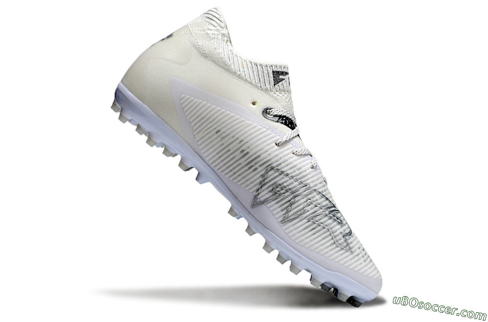 Puma Future 8 Ultimate MG Multi Ground Soccer Cleats - Beige/Black/White 4