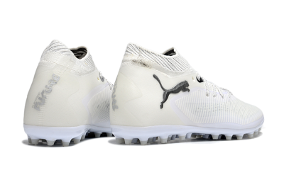 Puma Future 8 Ultimate MG Multi Ground Soccer Cleats - Beige/Black/White