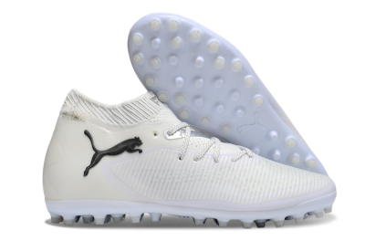 Puma Future 8 Ultimate MG Multi Ground Soccer Cleats - Beige/Black/White