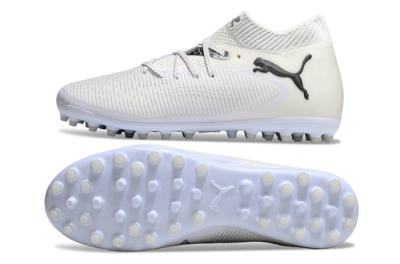 Puma Future 8 Ultimate MG Multi Ground Soccer Cleats - Beige/Black/White